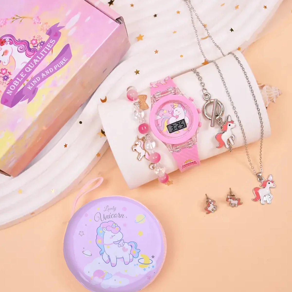 Luminous Unicorn Watch Set