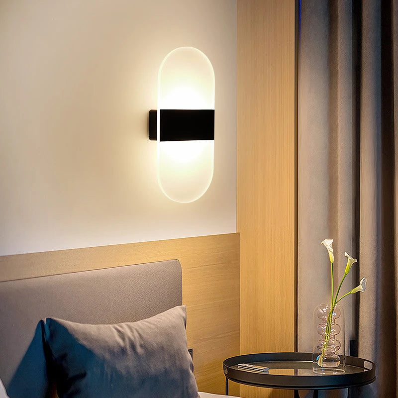 Touch LED Wall Night Light – USB Rechargeable & Wireless