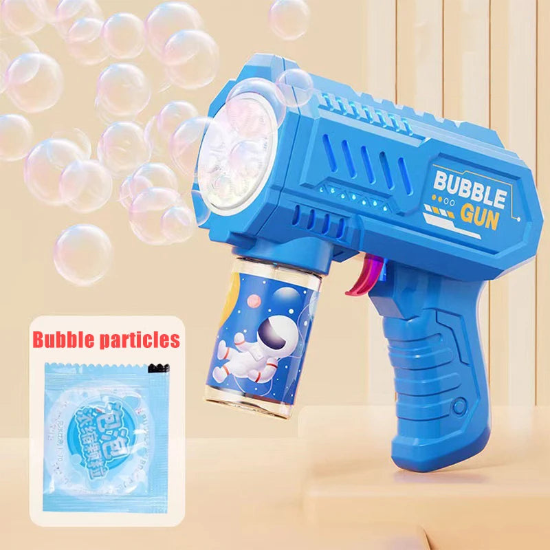 Automatic Bubble Gun – Rocket Bubble Machine for Kids