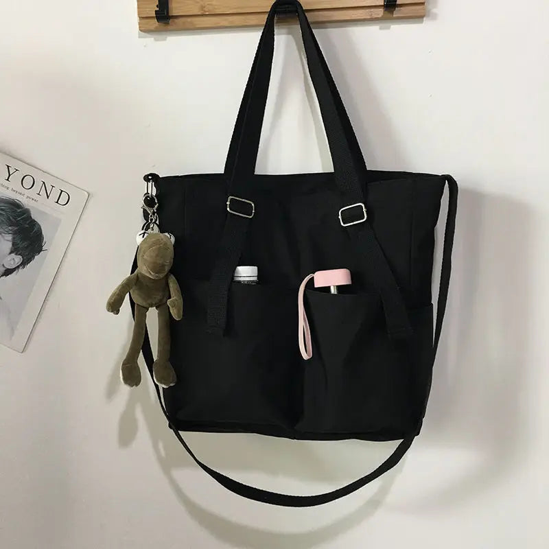Casual Oxford Tote & Crossbody Bag for Women