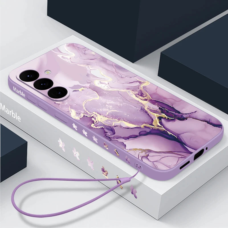 Colorful Marble Cover – Samsung