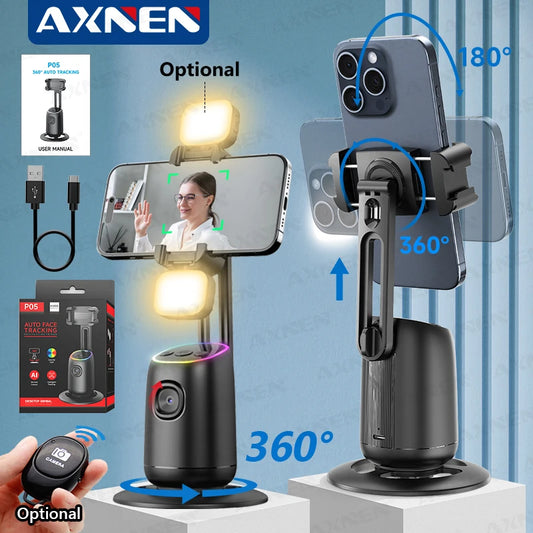 AI 360° Desktop Tracking Phone Holder