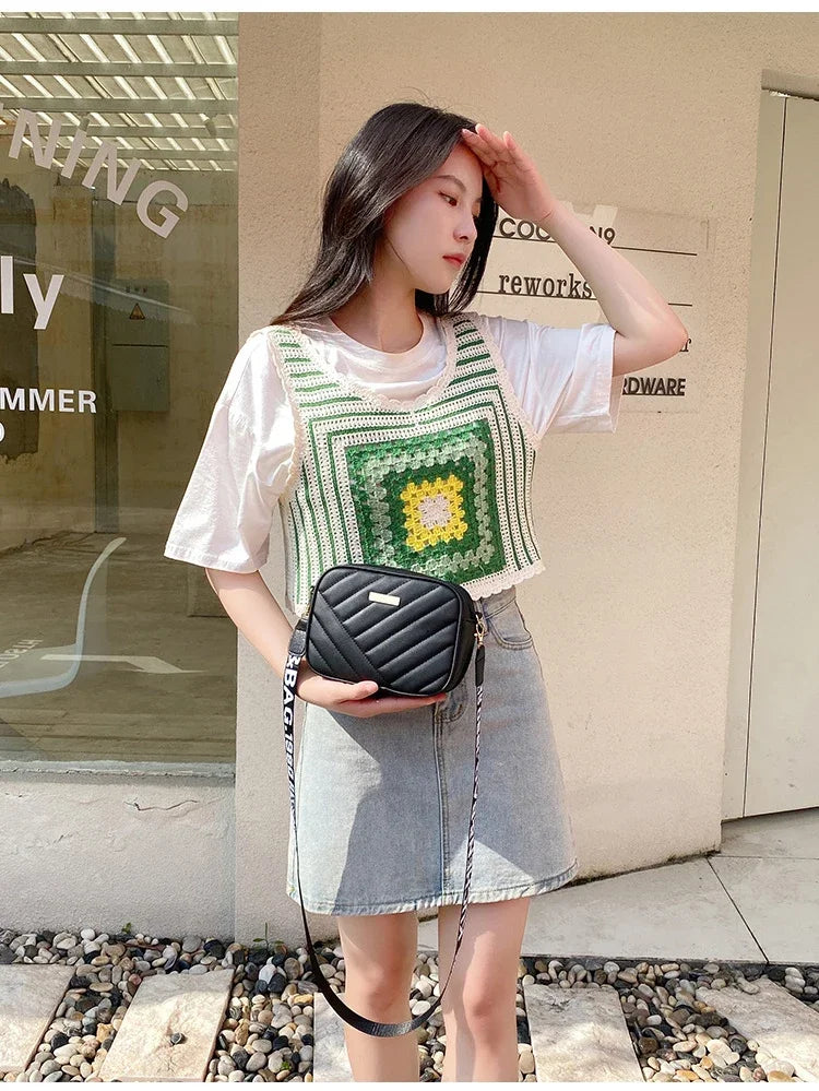 Fashion PU Leather Small Crossbody Bag for Women