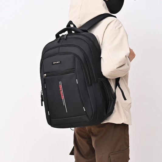 Multi-Functional Simple School Bag for Men