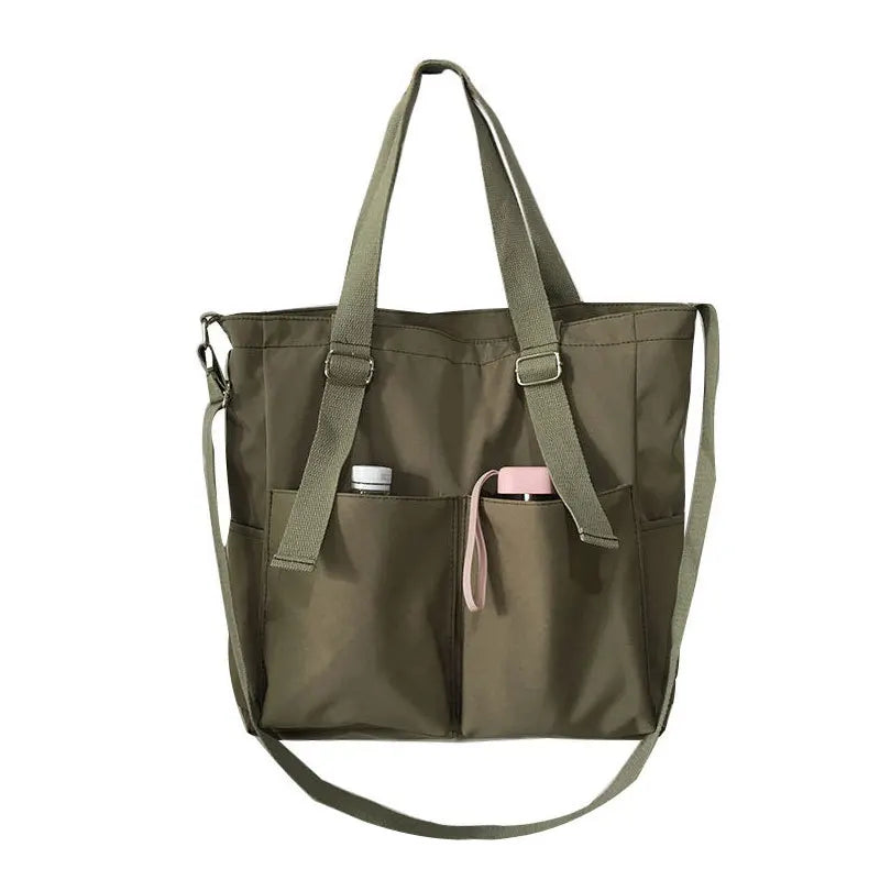 Casual Oxford Tote & Crossbody Bag for Women