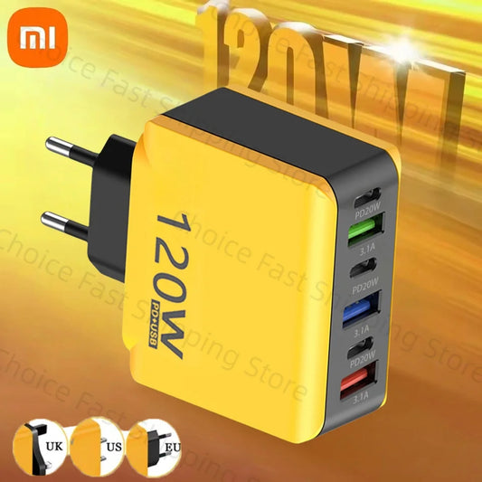 Xiaomi 120W 6-Port Charger