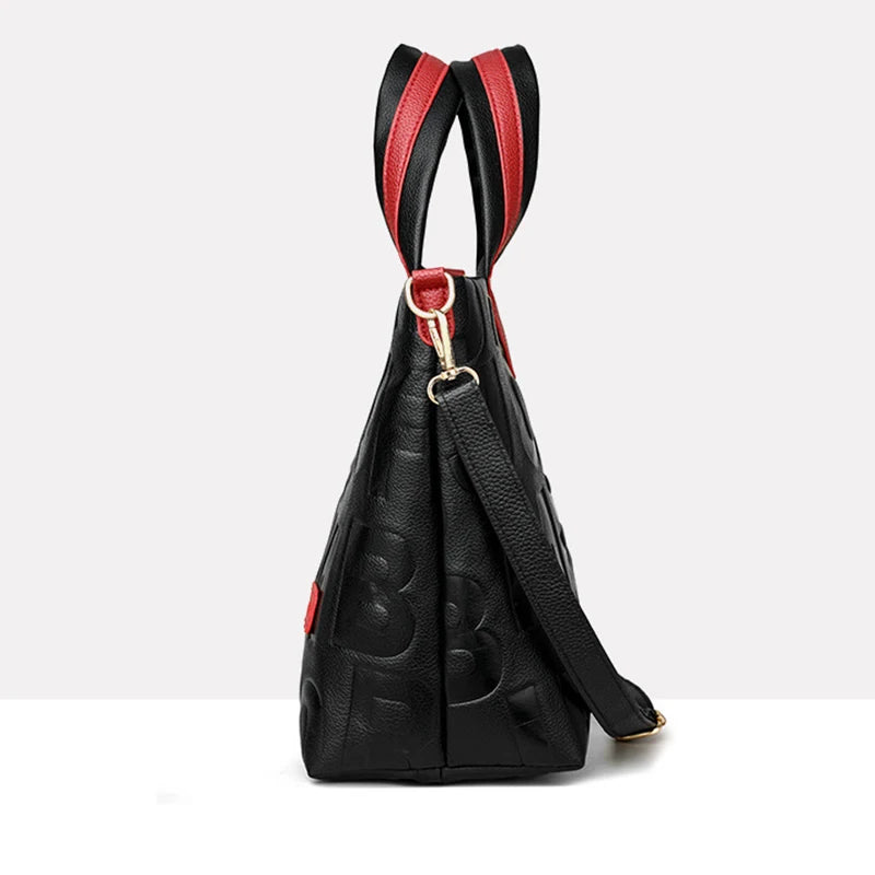 Embossed PU Shoulder Bag