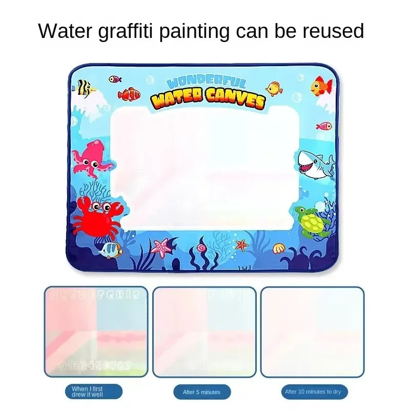 Kids Doodle Water Canvas – Mess-Free Painting Carpet