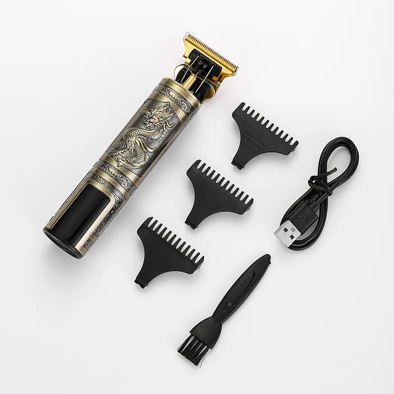 Vintage USB Hair Clipper – Professional Trimmer