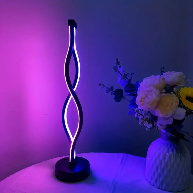 Nordic Minimalist Bedside Lamp – Creative & Artistic
