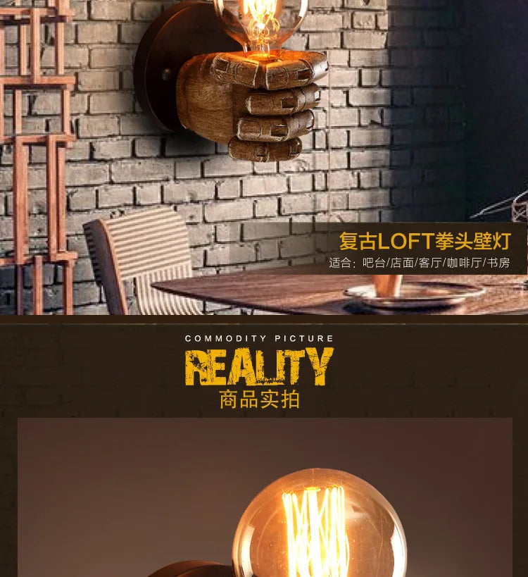 Rustic Wall Lighting for Studios, Bars & Dining Spaces
