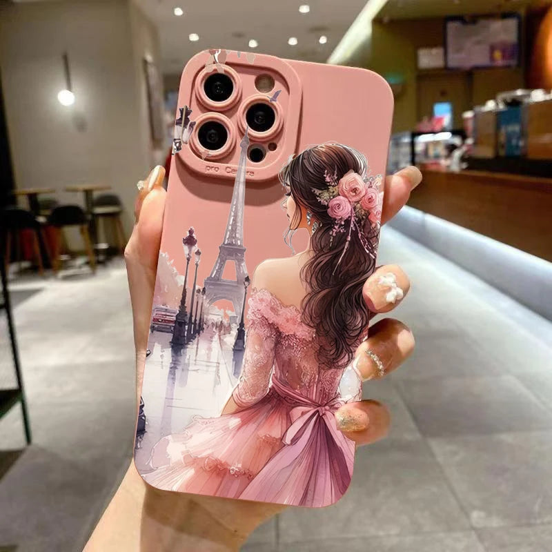 Flower Girl Pattern Cover – iPhone