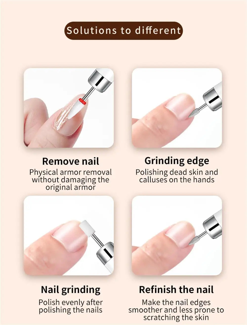 Professional Rechargeable Nail Drill – Manicure & Pedicure Tool