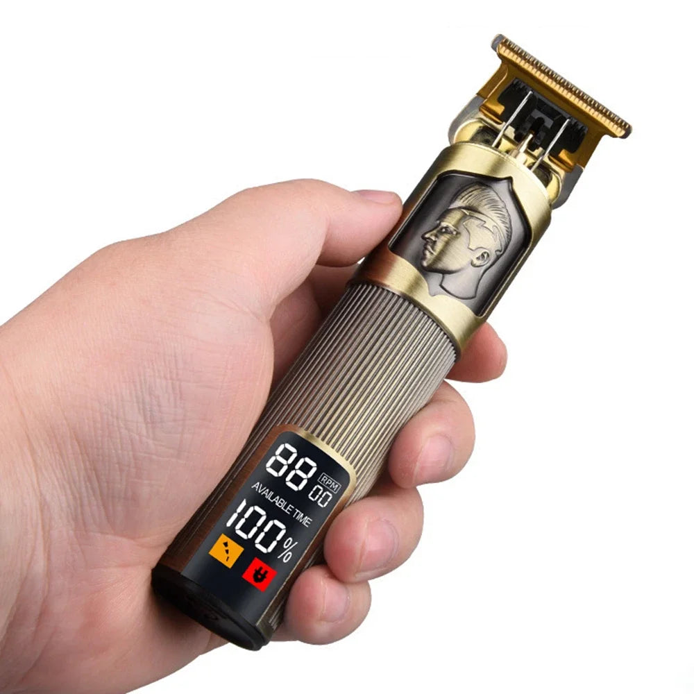 Vintage USB Hair Clipper – Professional Trimmer