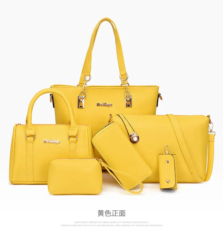 Chic 6-in-1 Handbag Collection