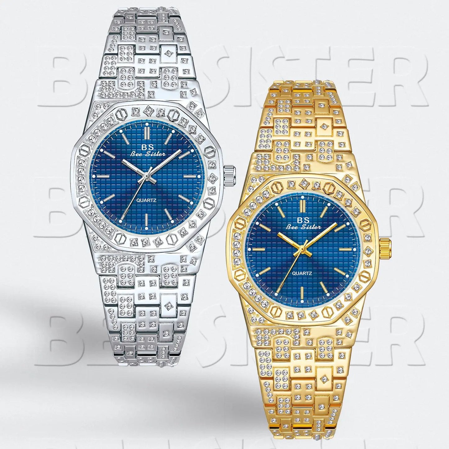 UTHAI Waterproof Metal Quartz Watch