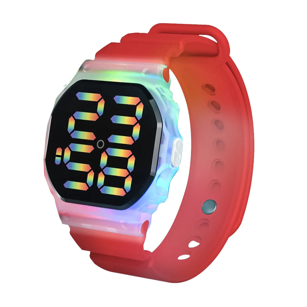 Kids LED Sports Watch Set