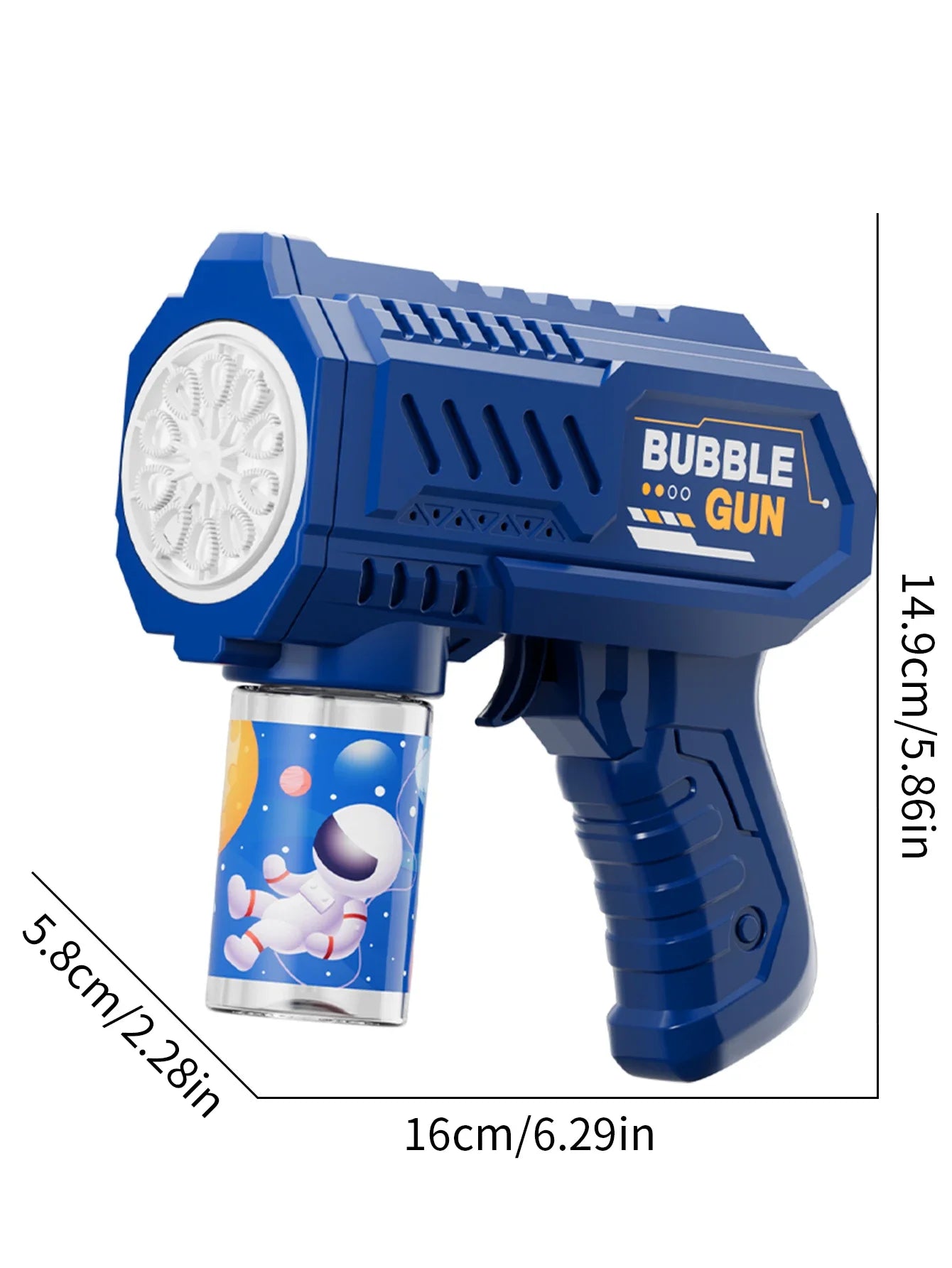 Automatic Bubble Gun – Rocket Bubble Machine for Kids
