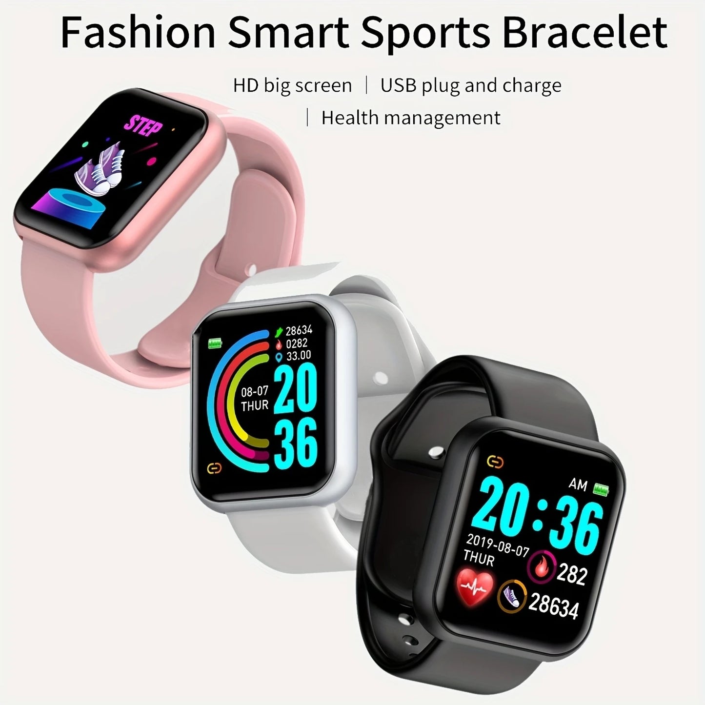 Smart LED Kids Sports Watch