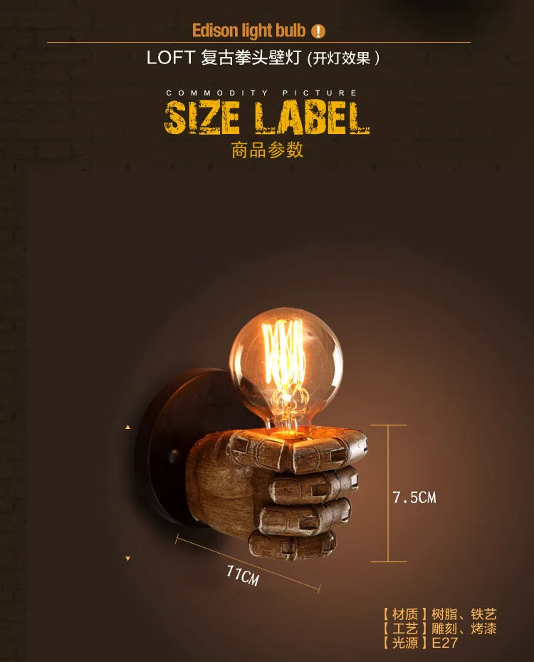 Rustic Wall Lighting for Studios, Bars & Dining Spaces