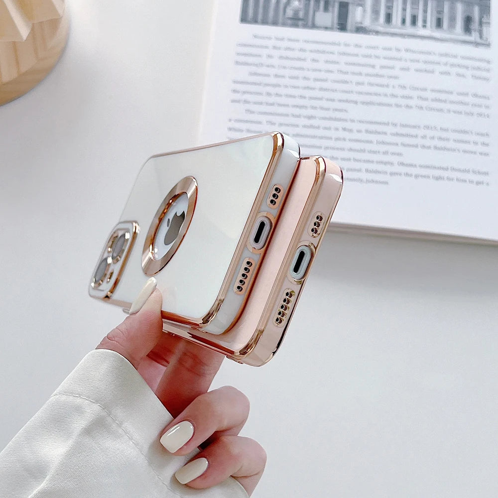 Luxury Fashion Shockproof Silicone Cover – iPhone
