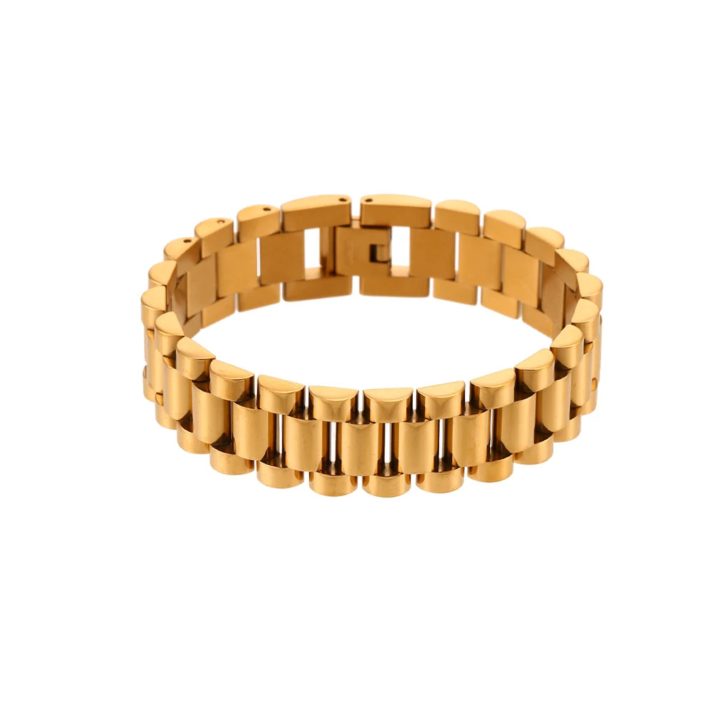 Gold-Plated Detachable Bracelet