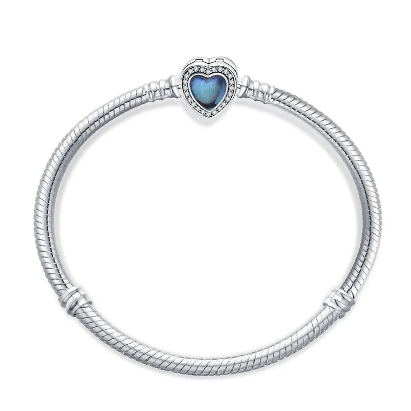 925 Sterling Silver Charm Bracelet for Women”