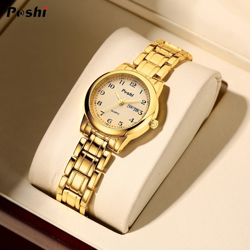 POSHI Fashion Women's Waterproof Quartz Watch