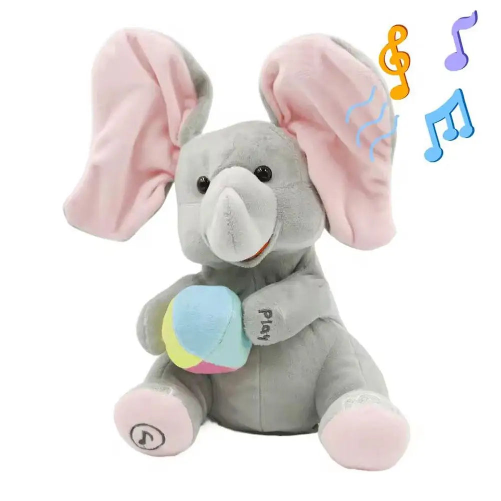"Musical Elephant Plush Toy for Babies