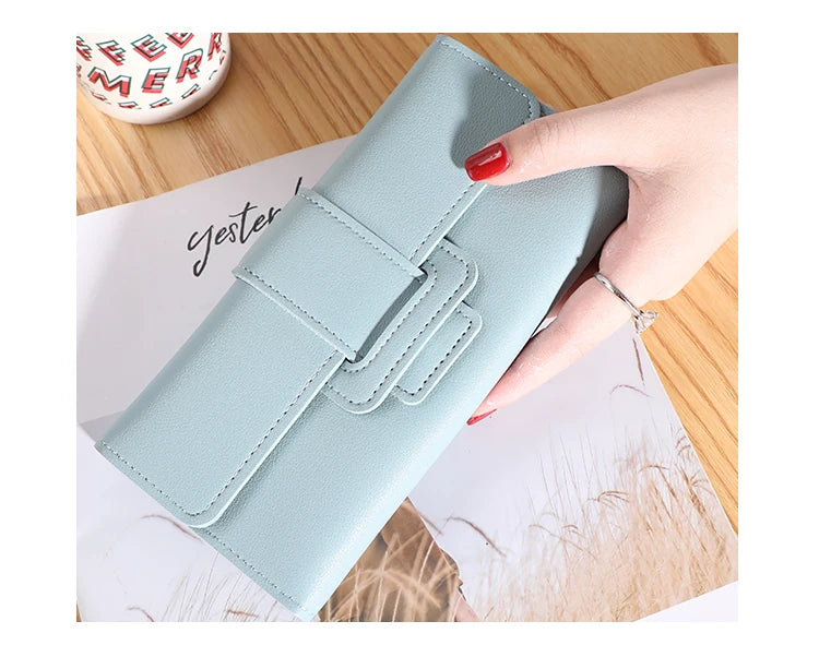 Large Capacity Clutch & Coin Purse for Ladies