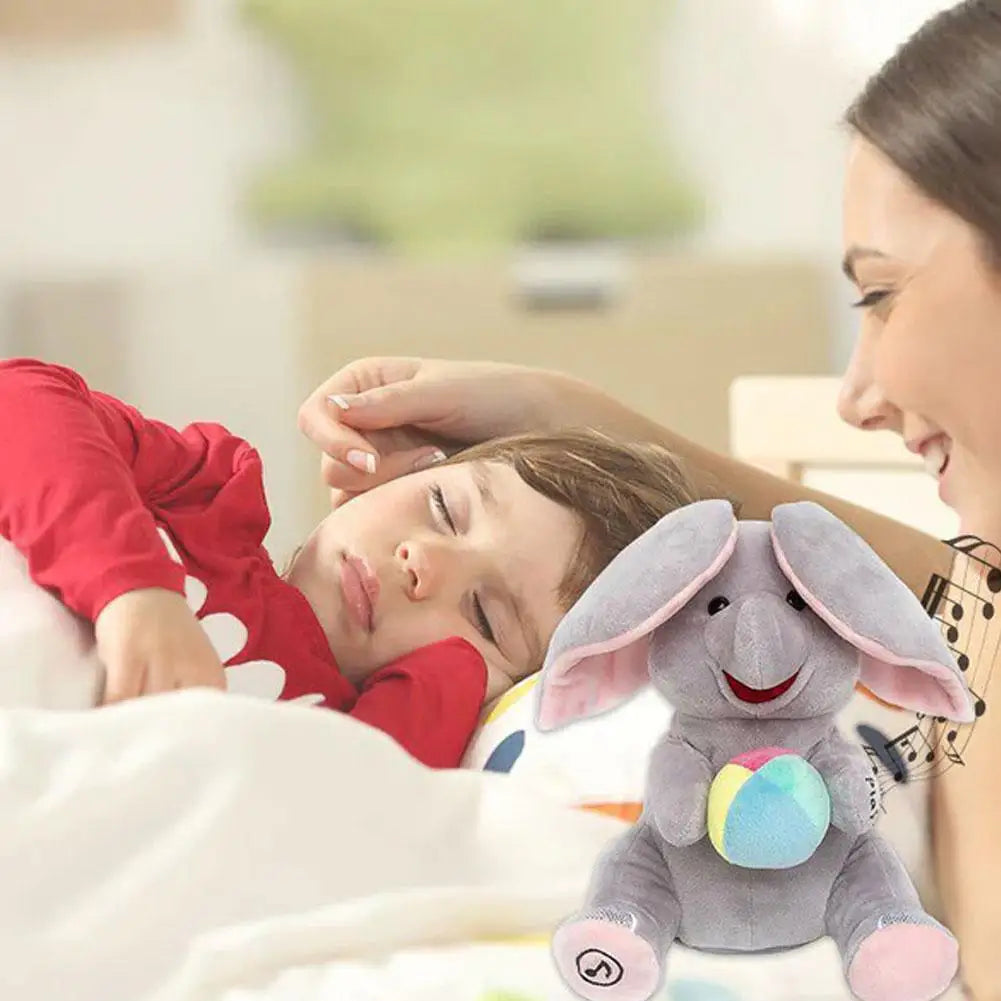 "Musical Elephant Plush Toy for Babies