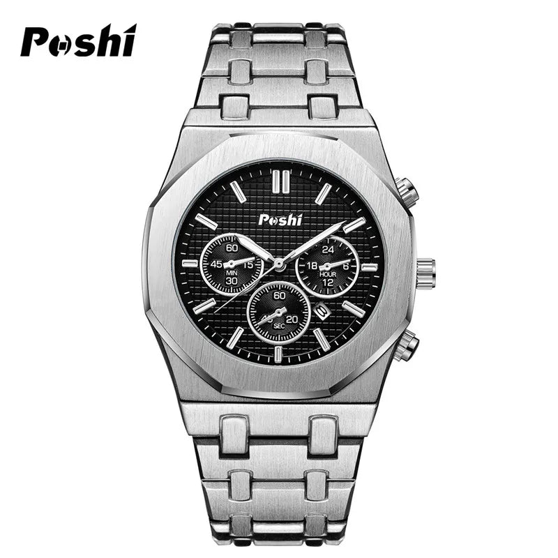 POSHI Men's Luxury Quartz Watch