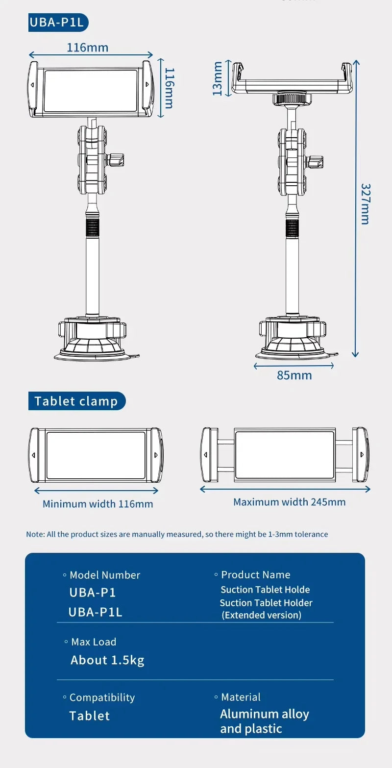 360° Rotatable Suction Mount
