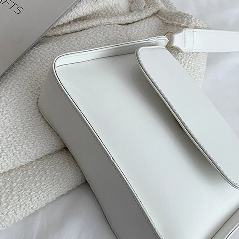 Trendy PU Flap Shoulder Bag