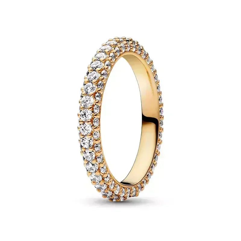 "Classic 925 Silver Heart Ring – Exquisite Couple Jewelry Gift"