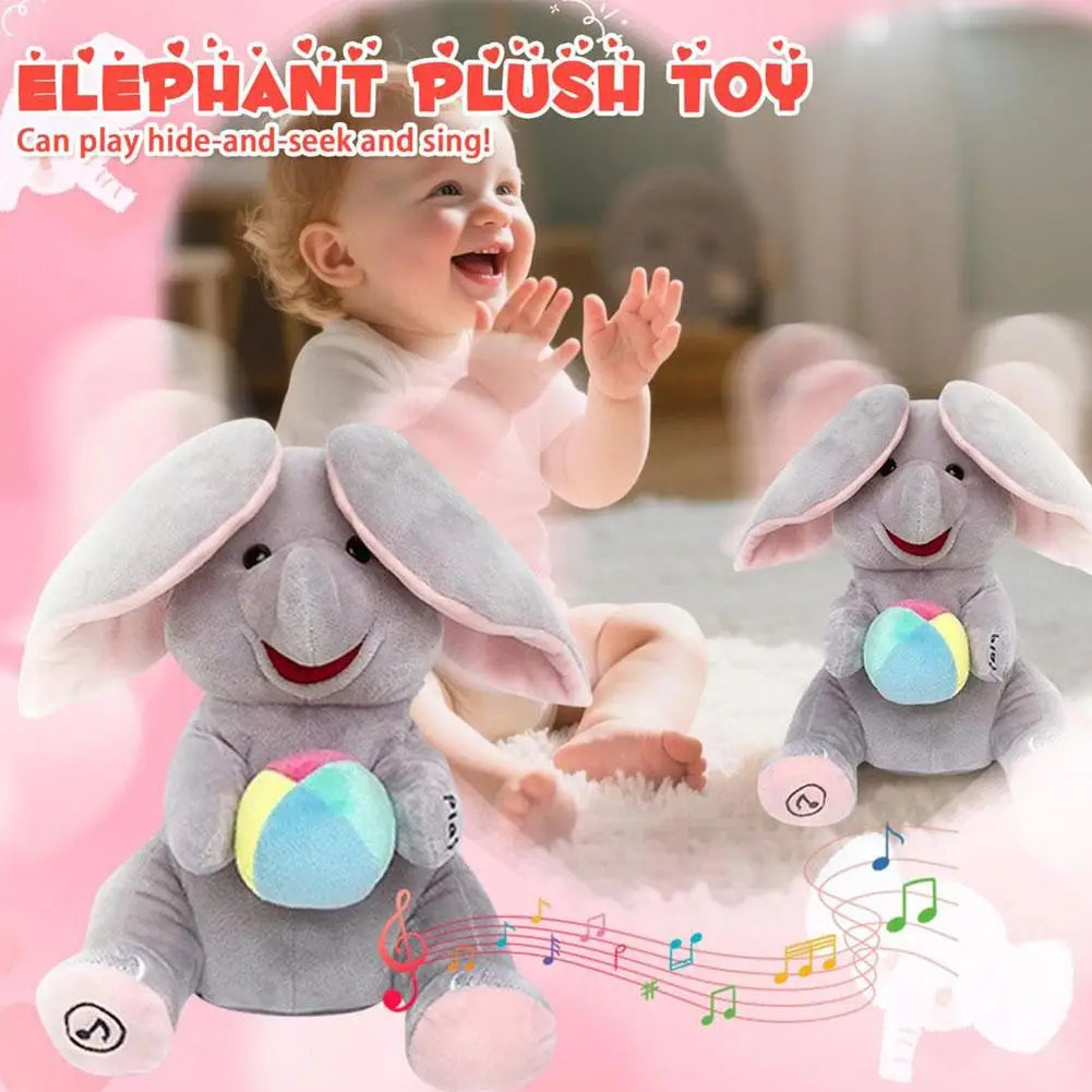 "Musical Elephant Plush Toy for Babies