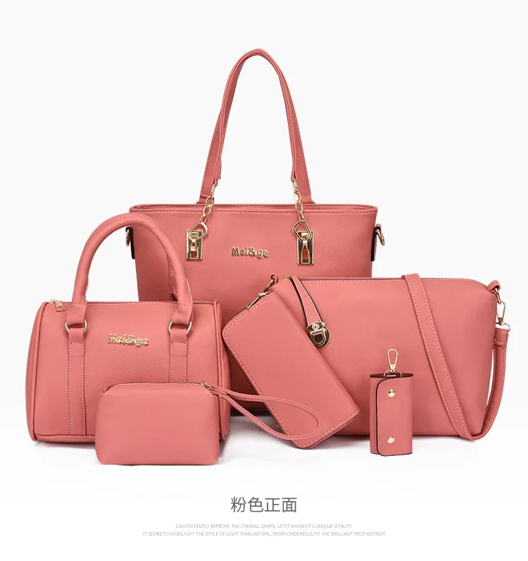 Chic 6-in-1 Handbag Collection