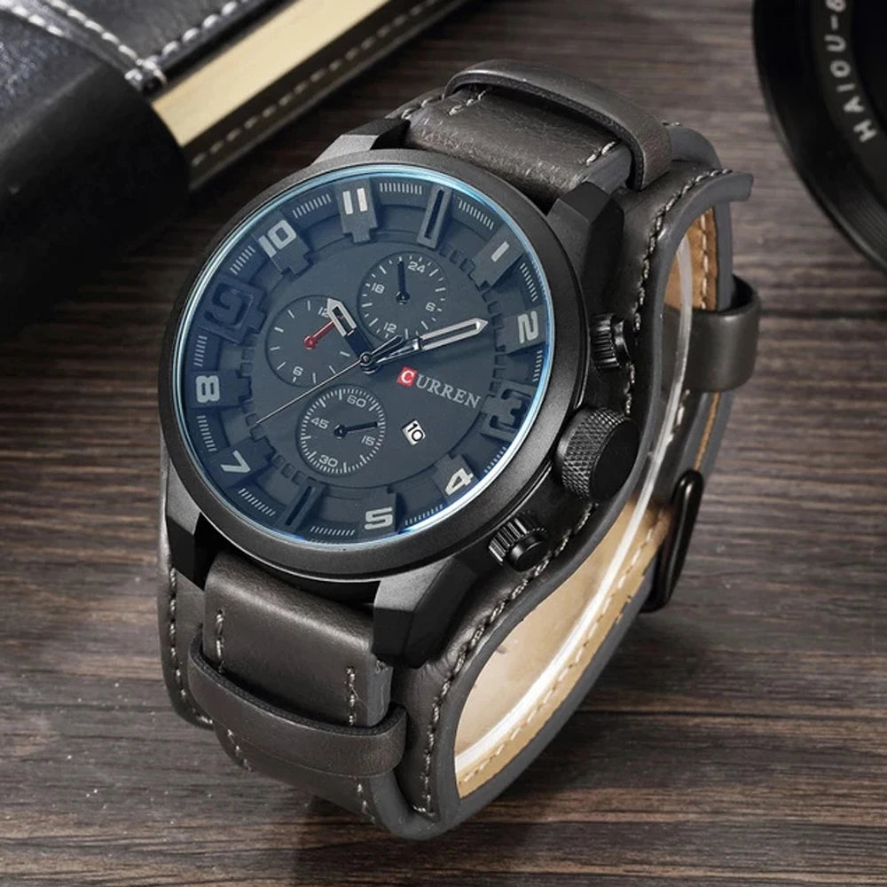 A luxury men’s watch