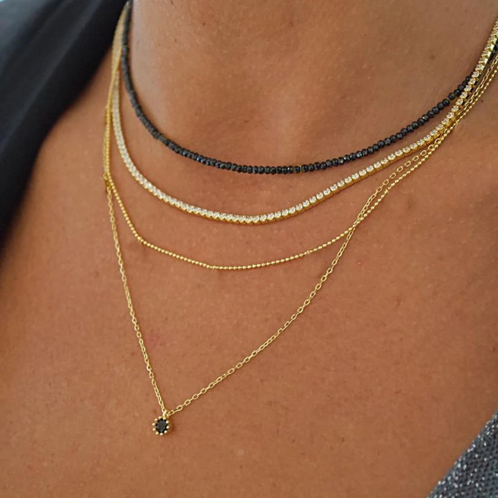 Bohemian Multilayer Beaded Necklace