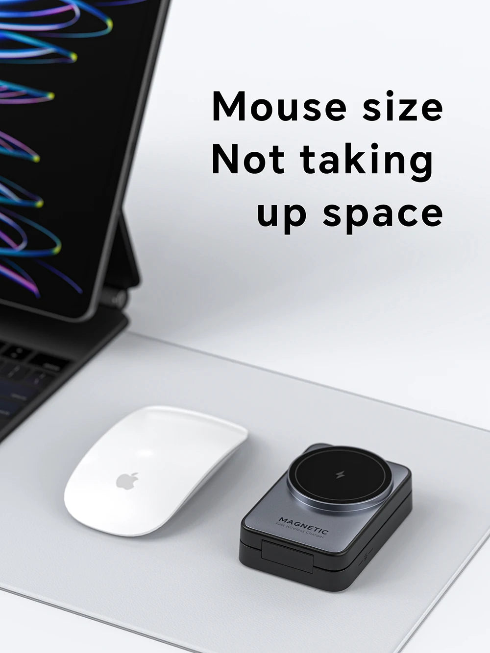 Magnetic 3-in-1 Charger for iPhone, AirPods & Apple Watch