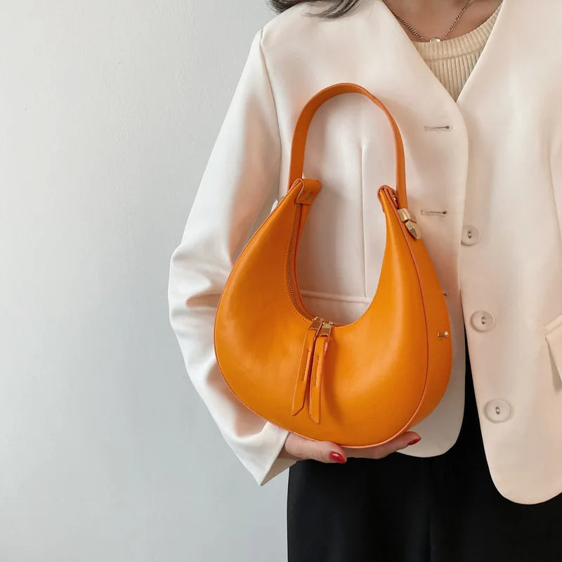 Luxury Half Moon Tote