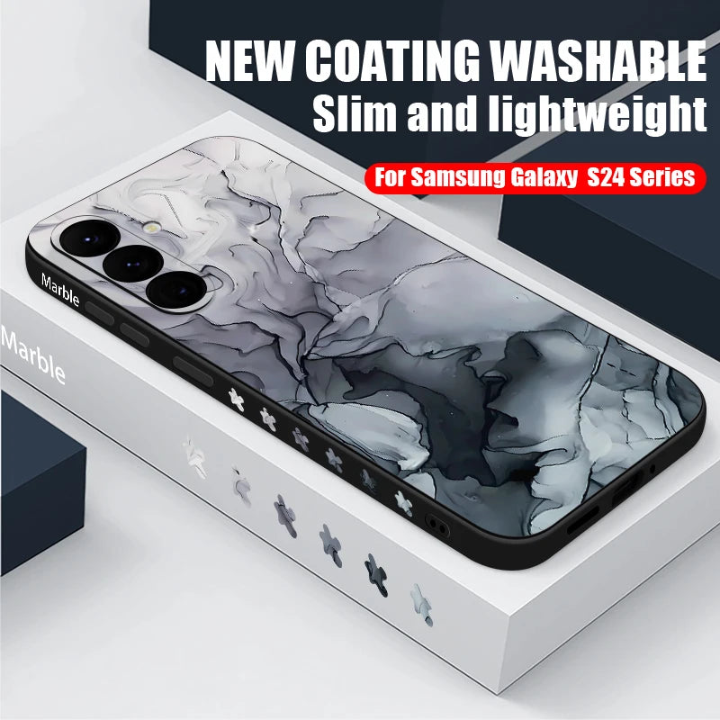 Colorful Marble Cover – Samsung