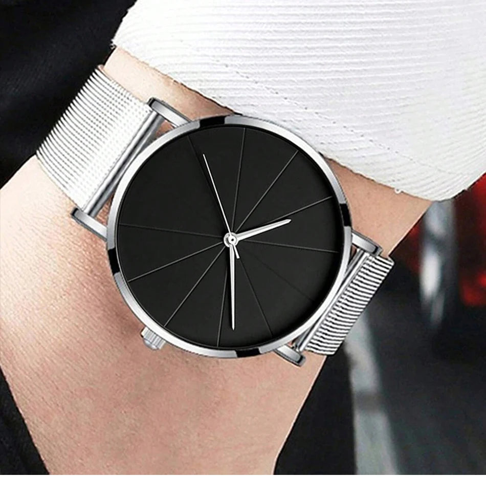 Mens Fashion Business Quartz Wristwatch Fashion Calendar