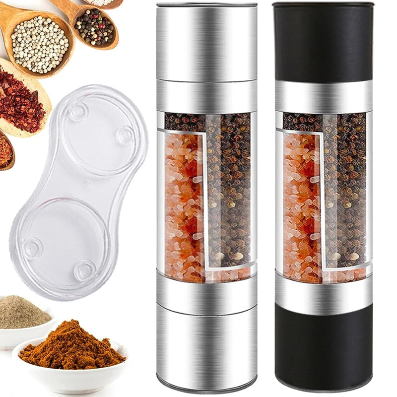 2-in-1 Salt Pepper Grinder