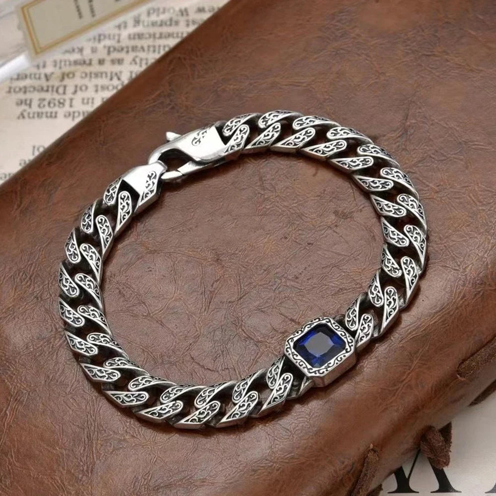 S925 Sterling Silver Bracelet for Men