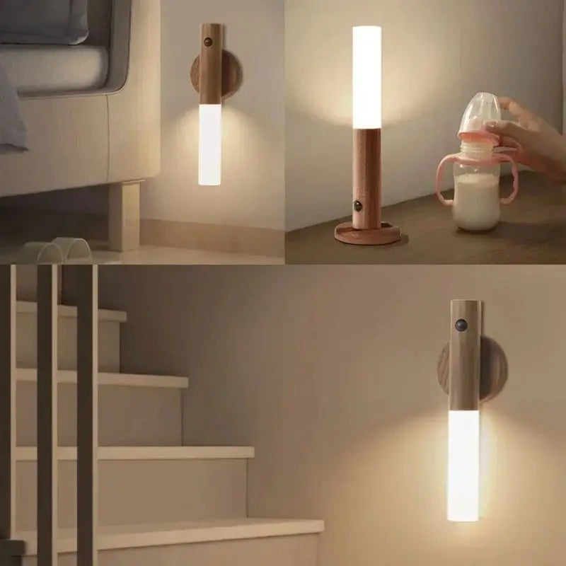 Wall Mounted Induction Light for Bedroom & Desk