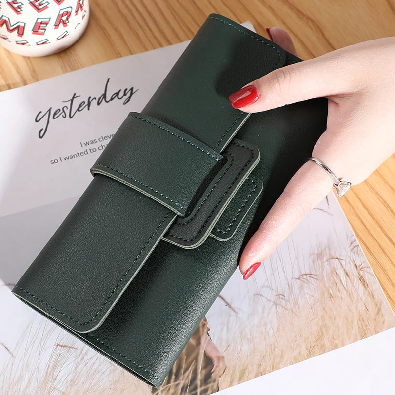 Large Capacity Clutch & Coin Purse for Ladies