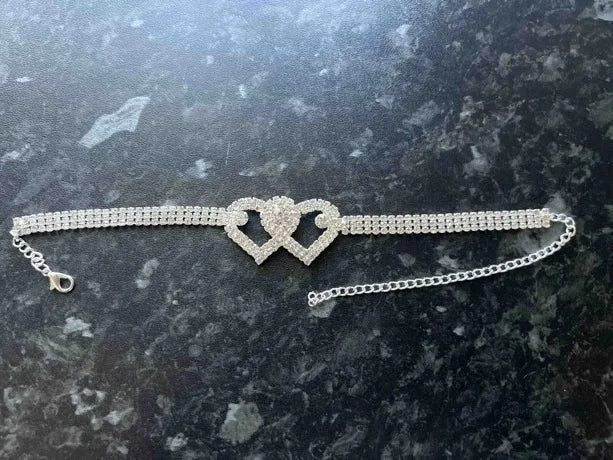 Luxury Rhinestone Chain Anklet for Women