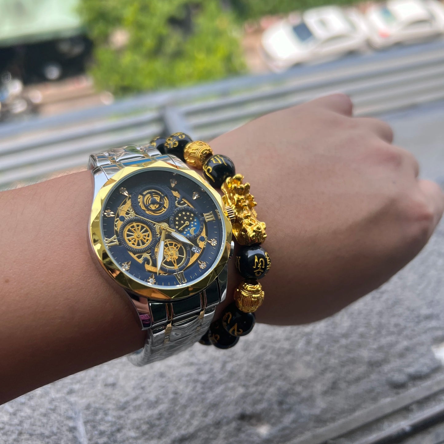 Men's Waterproof Luminous Quartz Watch