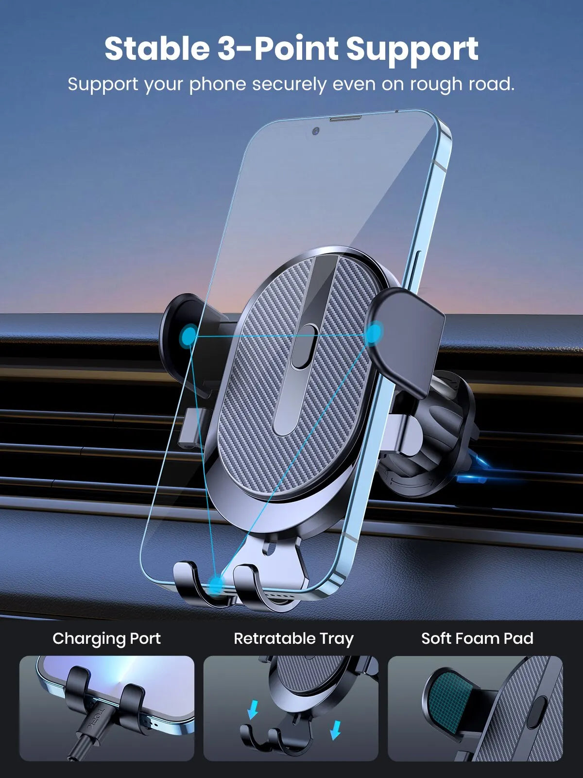 Smartphone Car Clip